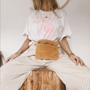 Your Bag of Holding YBH Golden Shearling Fannypack